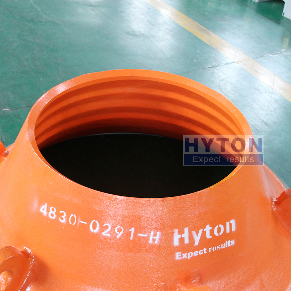 Mn18 Wear Part Bowl Liner HT-4830-0291 Fit for Symons 4ft Standard Cone Crusher 