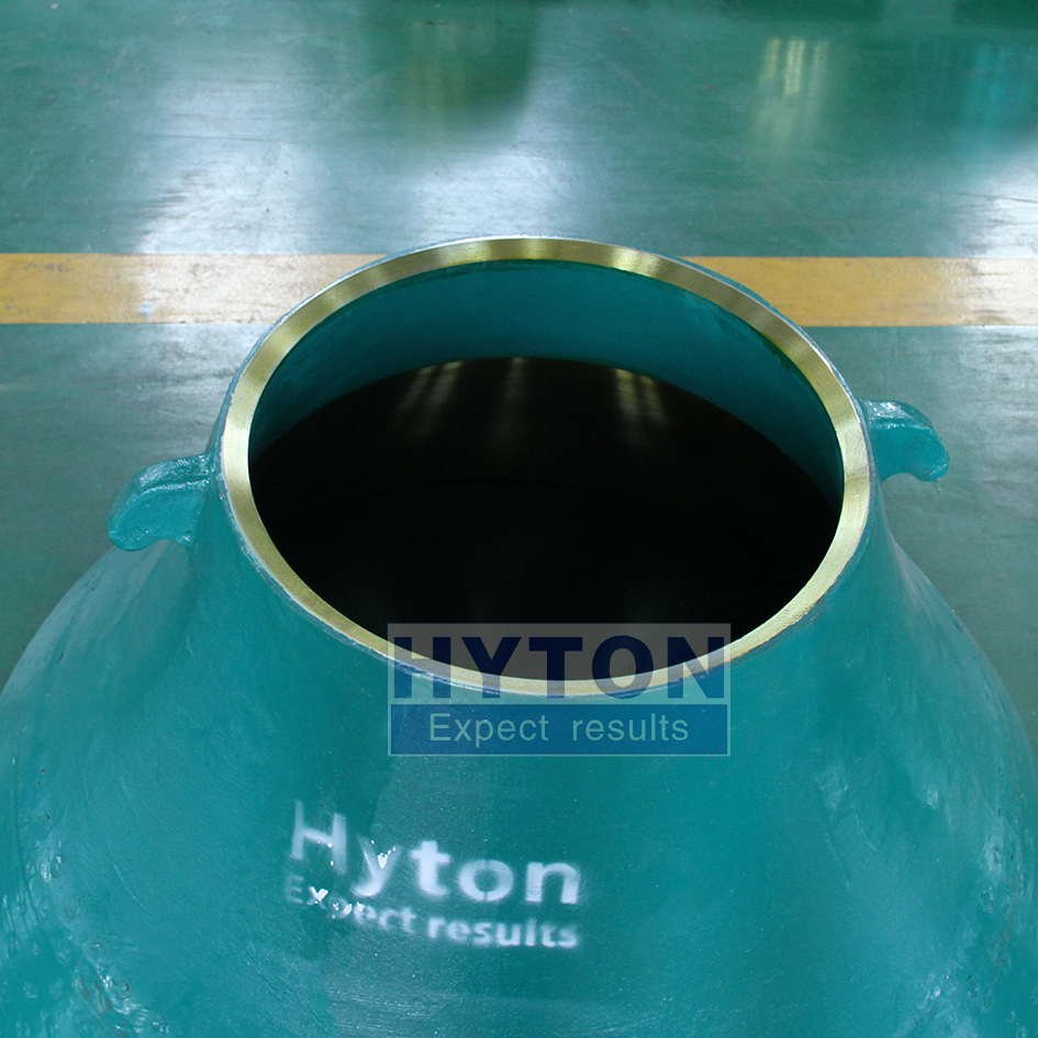 Wear Part Mn18 Mantle with Titanium Carbide Insert HT-MM0542955 Apply to Metso GP220 Cone Crusher 