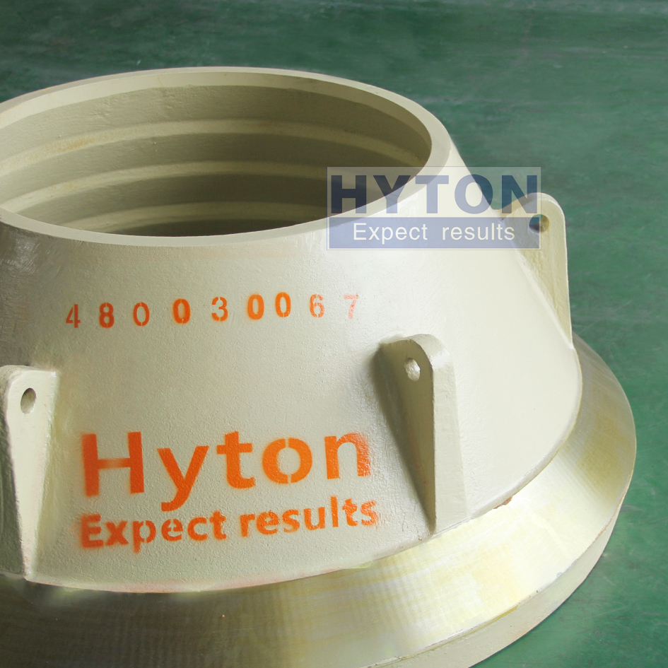 Fit for Terex MVP380 Cone Crusher Wear Part Mn18Cr2 Bowl Liner HT-4800-300-67