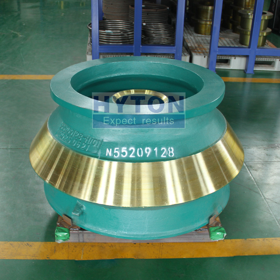 Fit for Metso HP3 Cone Crusher Wear Part Mn18Cr2 Bowl Liner HT-N55209128