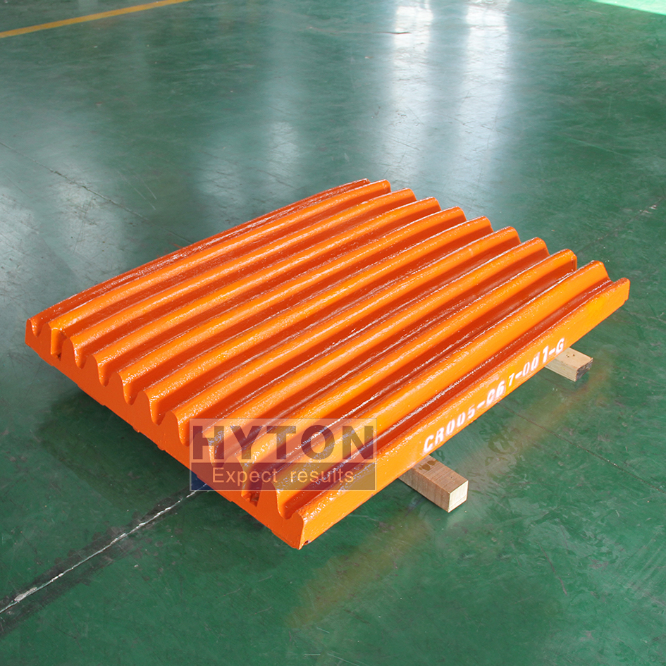 Wear Part Moving Jaw Plate HT-CR005-067-001 for Pegson&Powerscreen 400S Jaw Crusher Machine