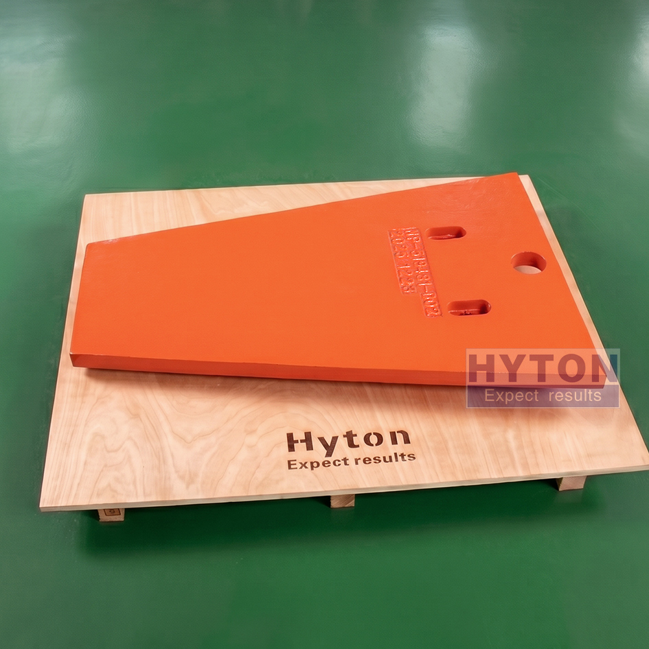 Spare Part Lower Cheek Plate HT-NP-204-510 for Atairac JC130A Jaw Crusher Machine