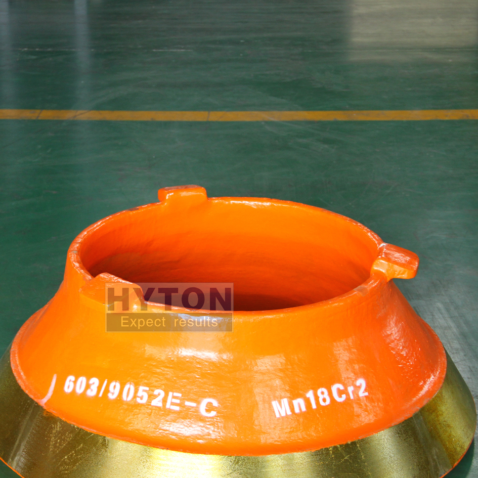 Wear Part Bowl Liner HT-603/9052E Apply to Pegson Maxtrack 1000 Terex TC1000 Cone Crusher