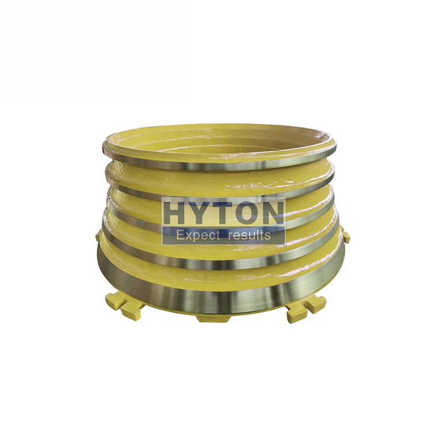 Wear Liners Concave and Mantle Apply to Metso GP550 Cone Crusher Machine