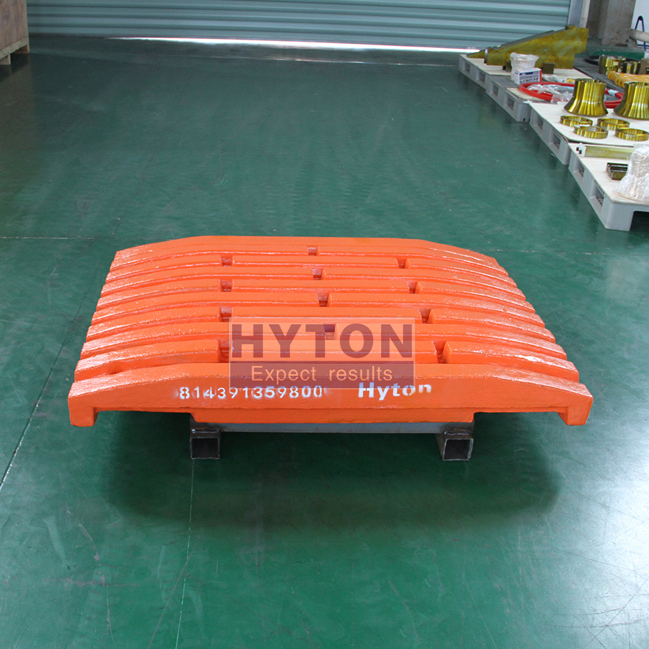 Fit for Metso C105 Jaw Crusher Wear Plate Fixed Jaw Plate HT-814391359800