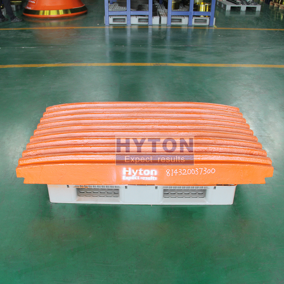 For Metso C100 Jaw Crusher Wear Part Mn18Cr2 Fixed Jaw Plate HT-814320037300