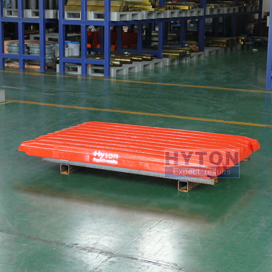 Apply to Trio CT3042 Jaw Crusher Wear Part Mn18 Swing Jaw Plate HT-T7510-6 