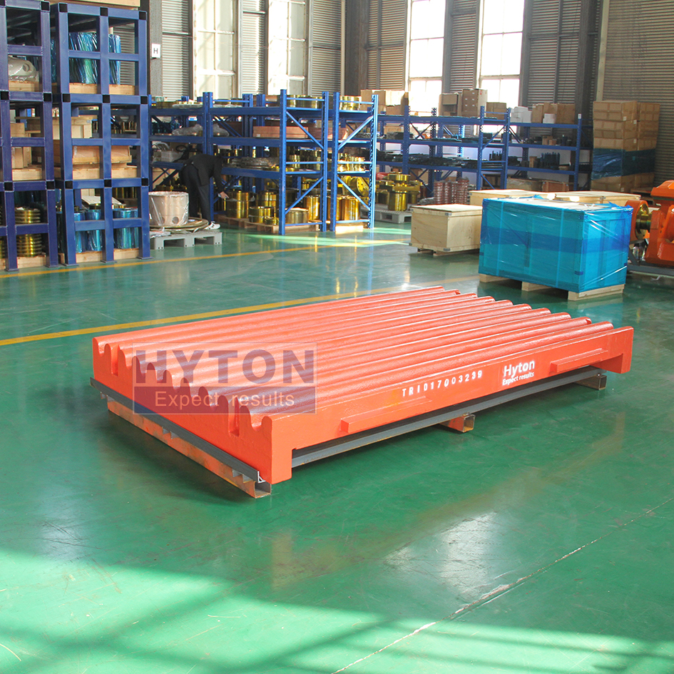 Wear Part Fixed Jaw Plate HT-TRIO17003239 for Trio CT4763 Jaw Crusher 