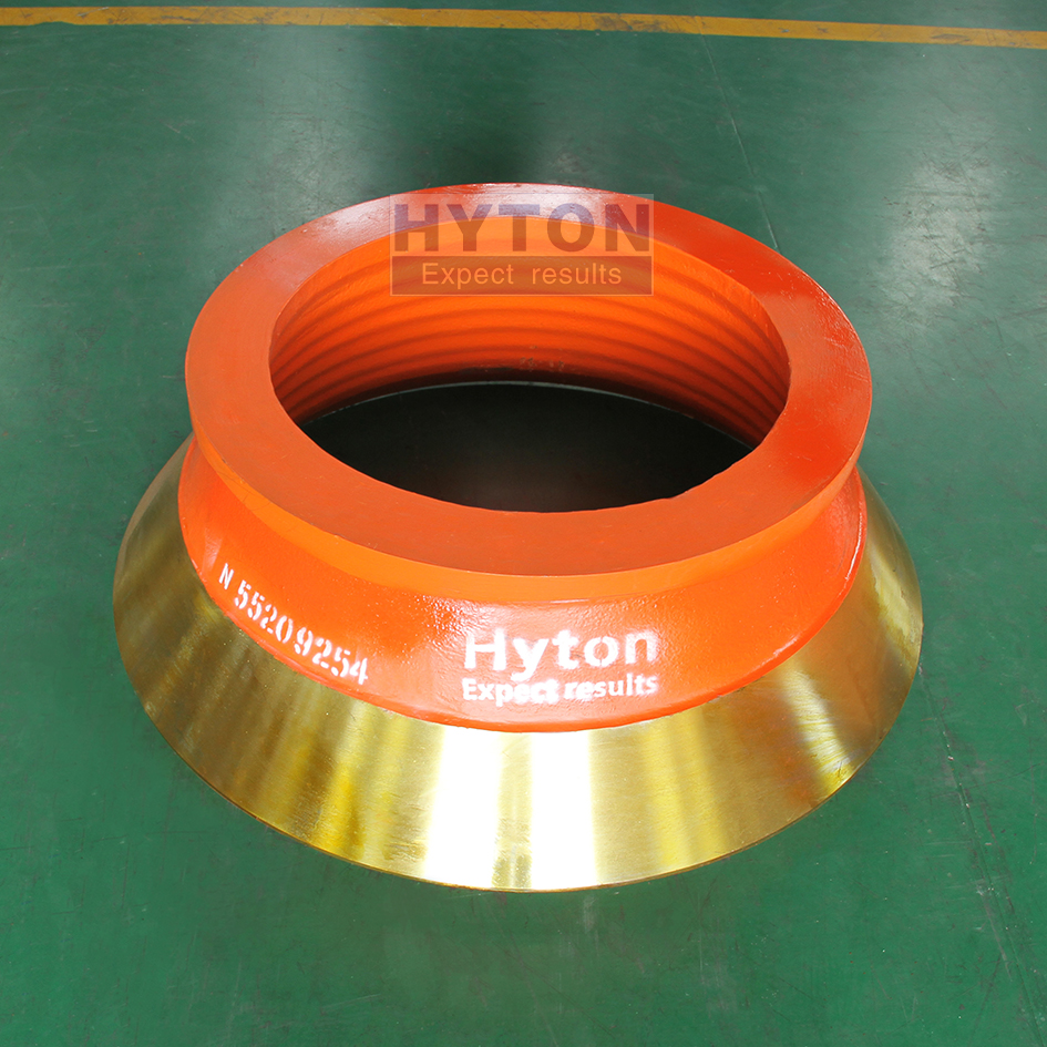 Wear Part High Manganese Steel Concave HT-N55209254 for Metso HP4 Cone Crusher 