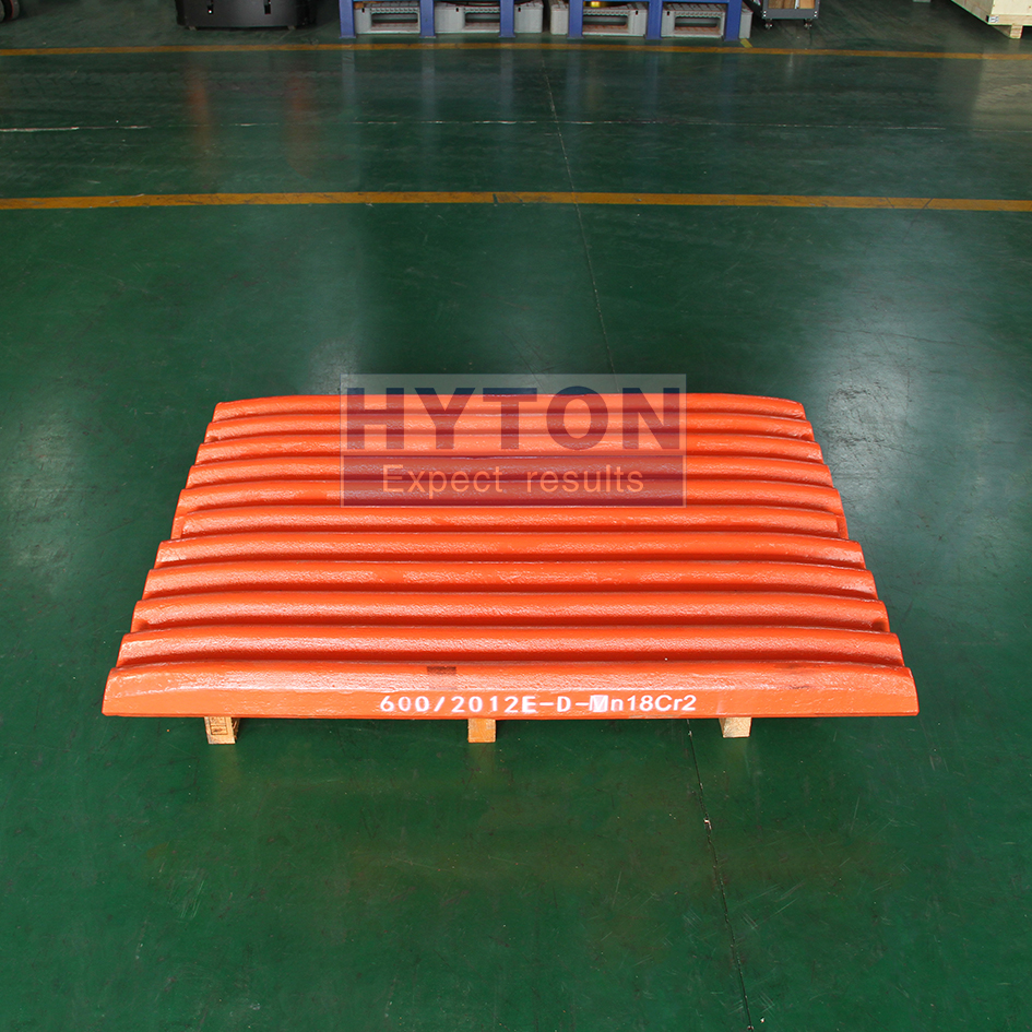 Wear Liner Movable Jaw Plate HT-600/2012E Fit for Pegson 1100x650 Terex XA400S Jaw Crusher 