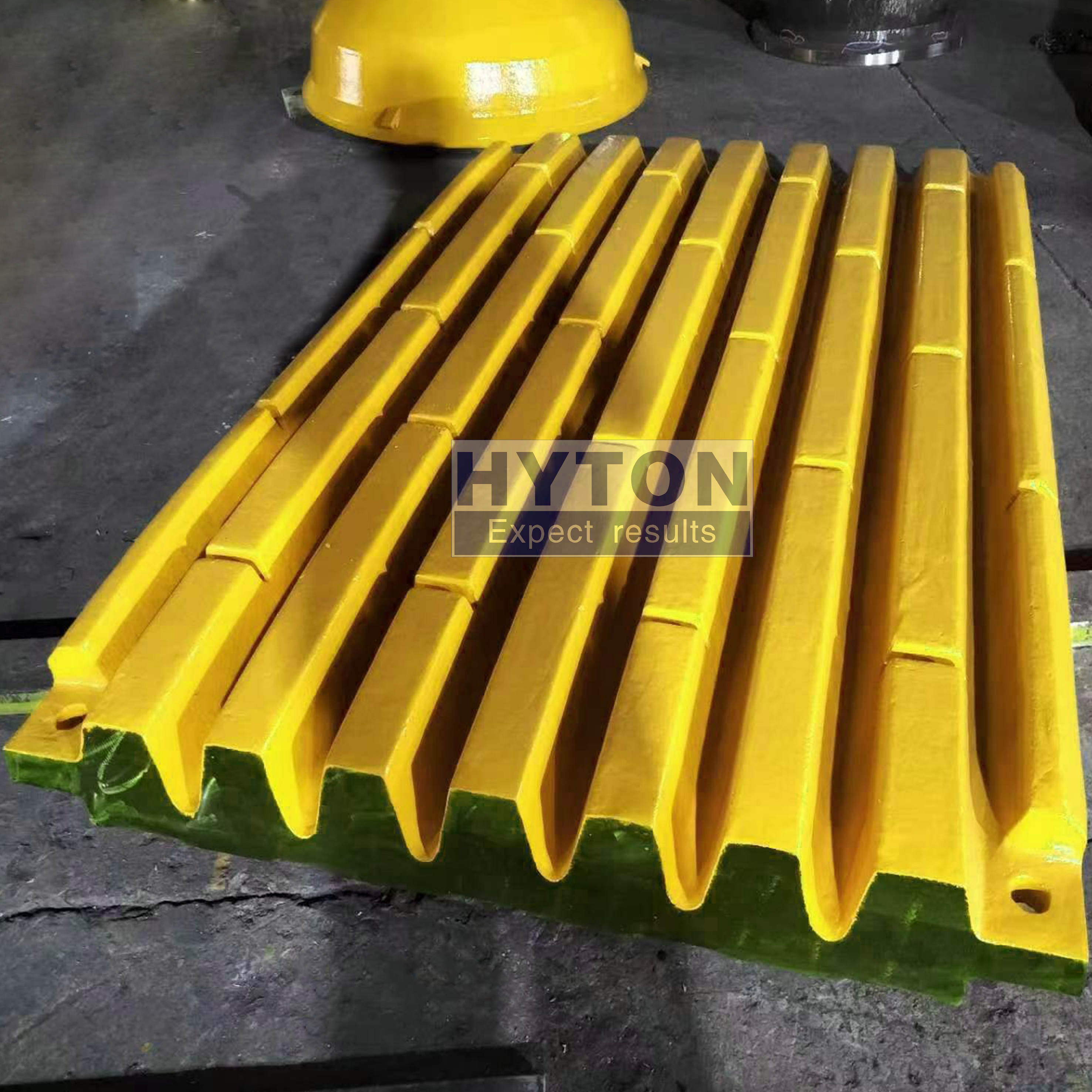Wear Parts Fixed and Movable Jaw Plate Suit to Telsmith Tel3858 Jaw Crusher 