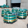 Wear Part Mn18 Mantle with Titanium Carbide Insert HT-MM0542955 Apply to Metso GP220 Cone Crusher 