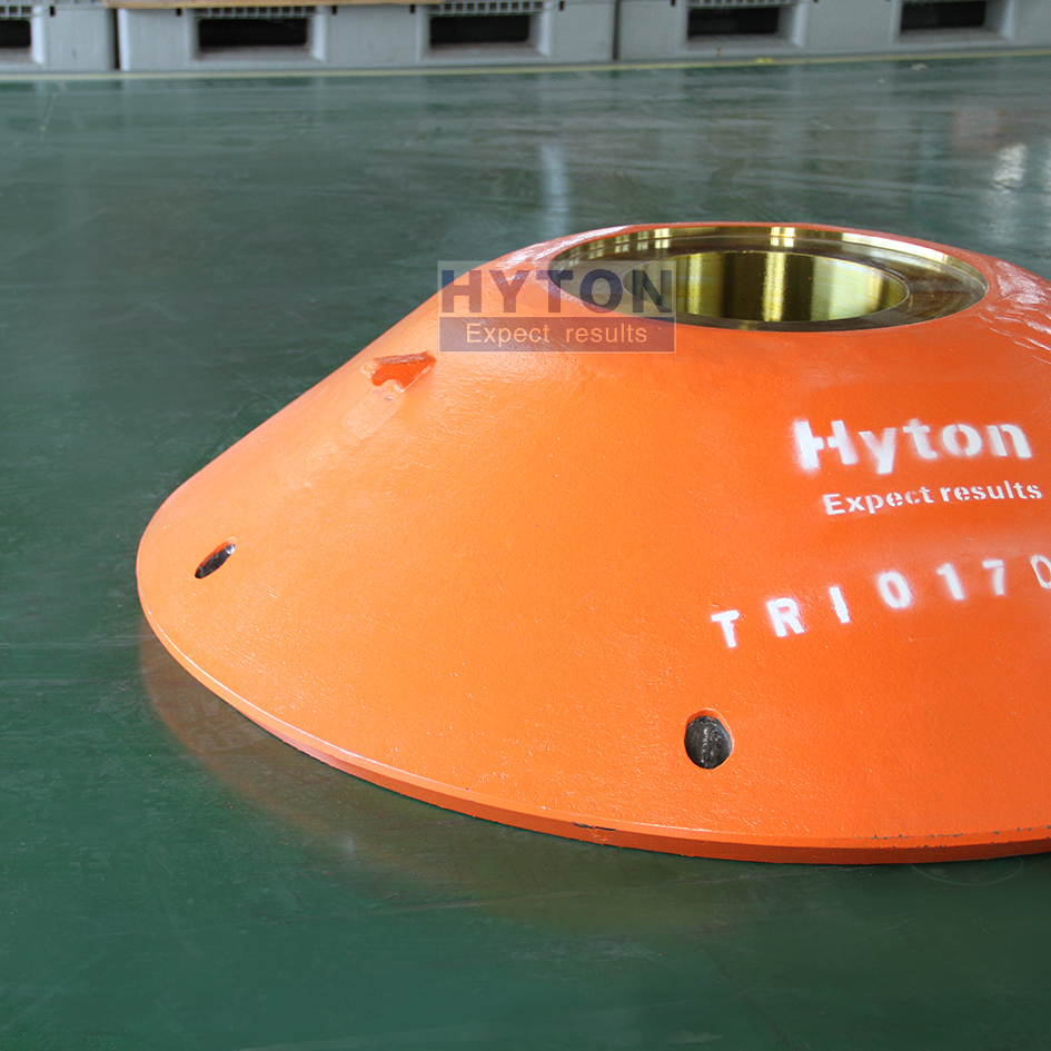 Original Quality Liner Upper Mantle HT-TRIO17001149 for Trio TC84X Cone Crusher