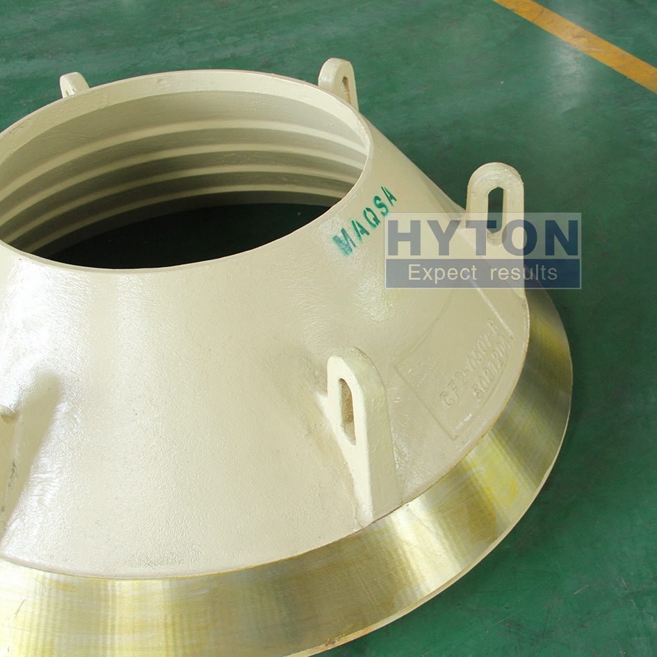 Fit for Terex Cedarapids RC54 Cone Crusher Wear Part Mn18Cr2 Bowl Liner HT-02-540-023-0003