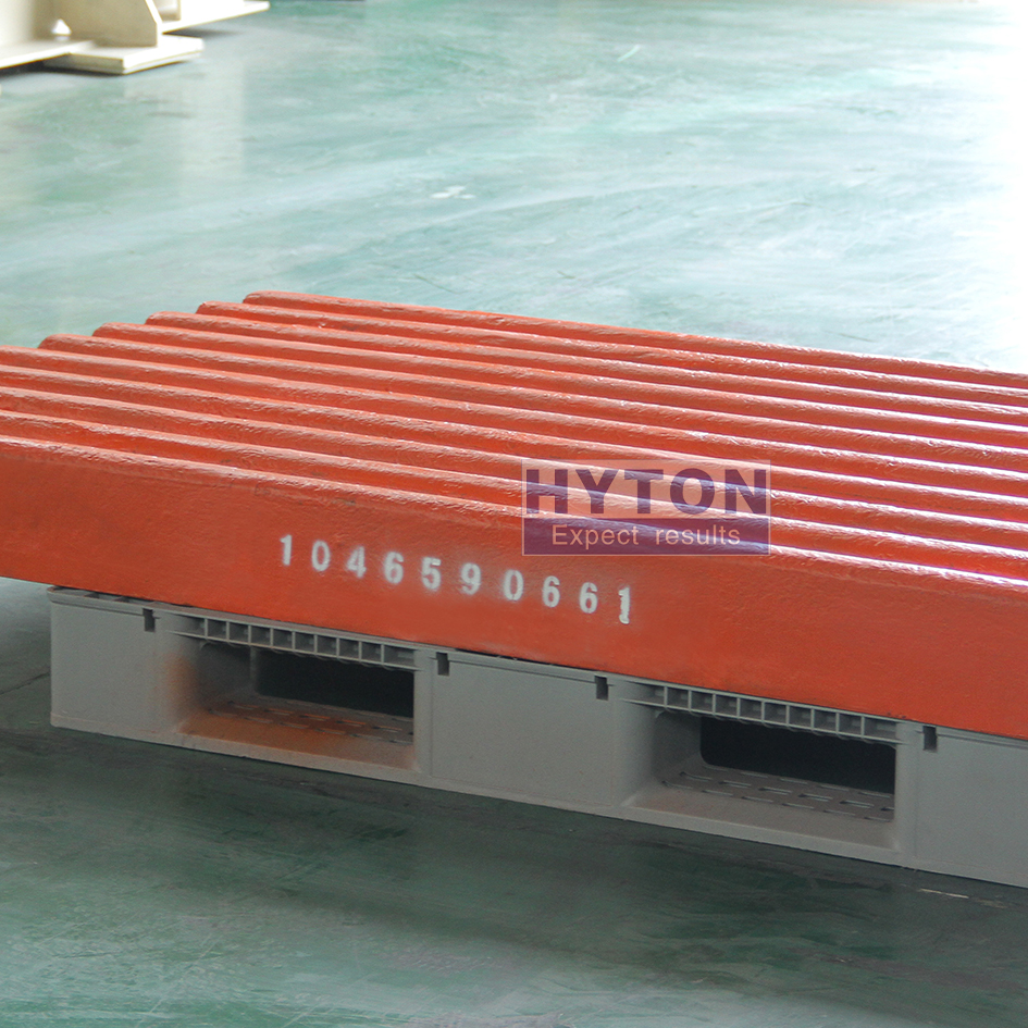 Wear Part Fixed Jaw Plate HT-1046590661 Apply to Metso C110 Jaw Crusher 