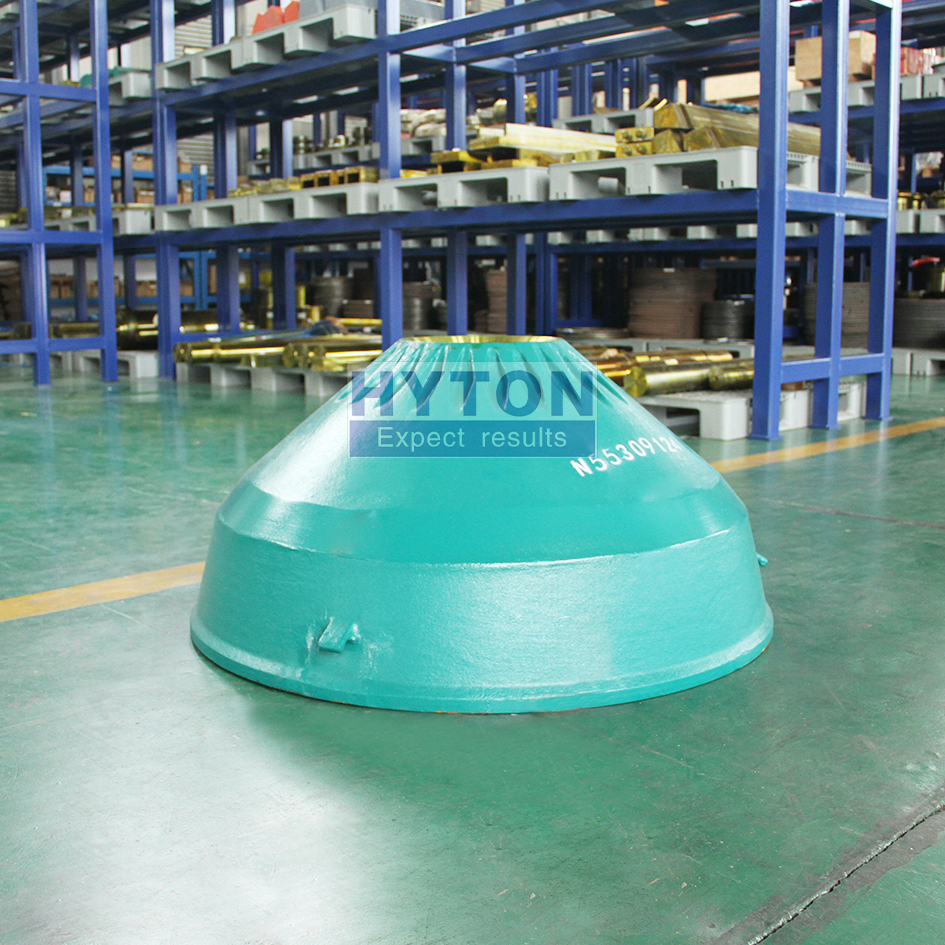 Accessory Mn18Cr2 Mantle HT-N55309124 Apply to Metso HP3 Cone Crusher Machine 