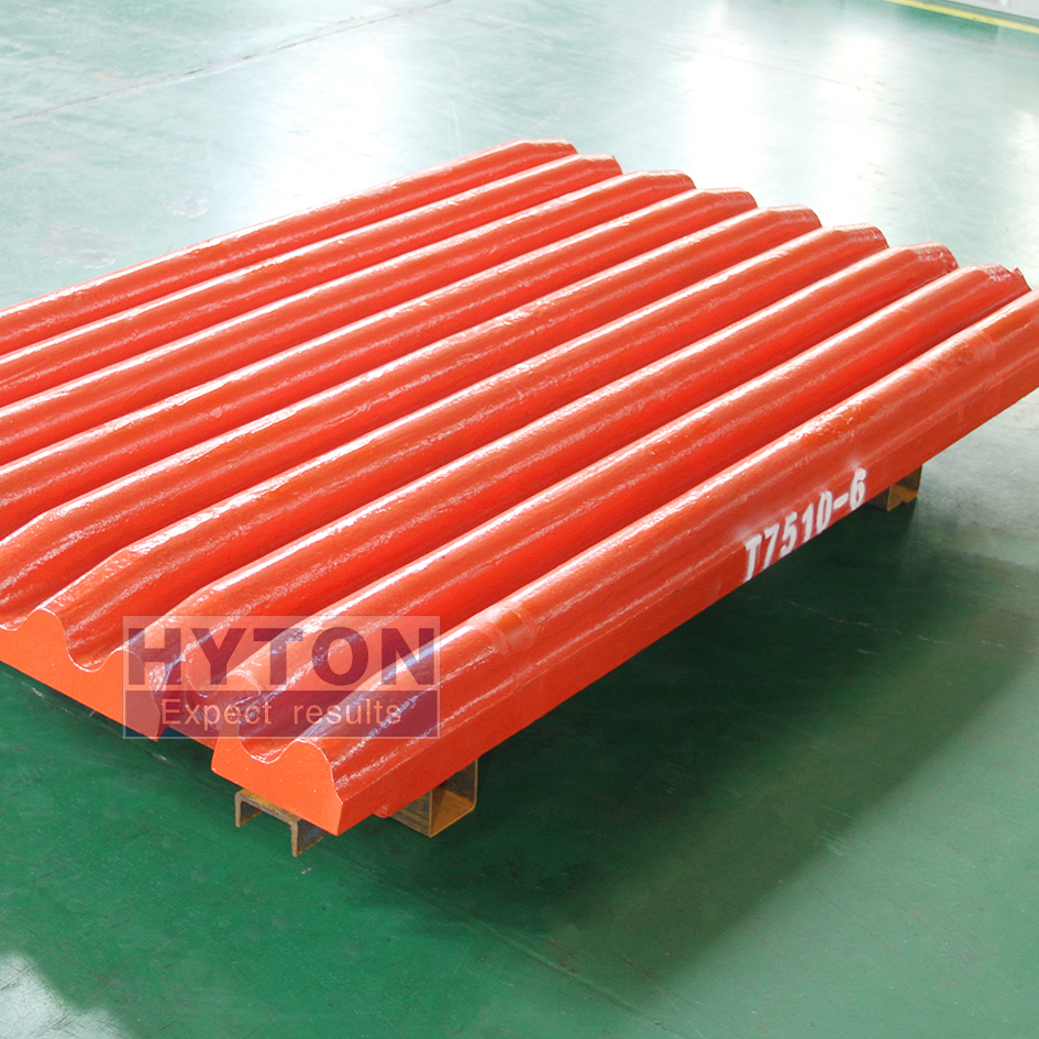 Apply to Trio CT3042 Jaw Crusher Wear Part Mn18 Swing Jaw Plate HT-T7510-6 