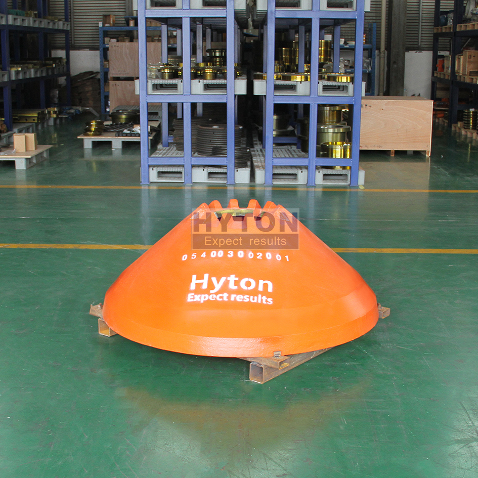 Wear Part Mantle HT-054003002001 Apply to Terex Cedarapids MVP450 Cone Crusher