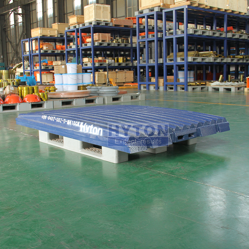 Fit for Sandvik CJ412 Jaw Crusher Wear Part Mn18Cr2 Fixed Jaw Plate HT-400.0407-002