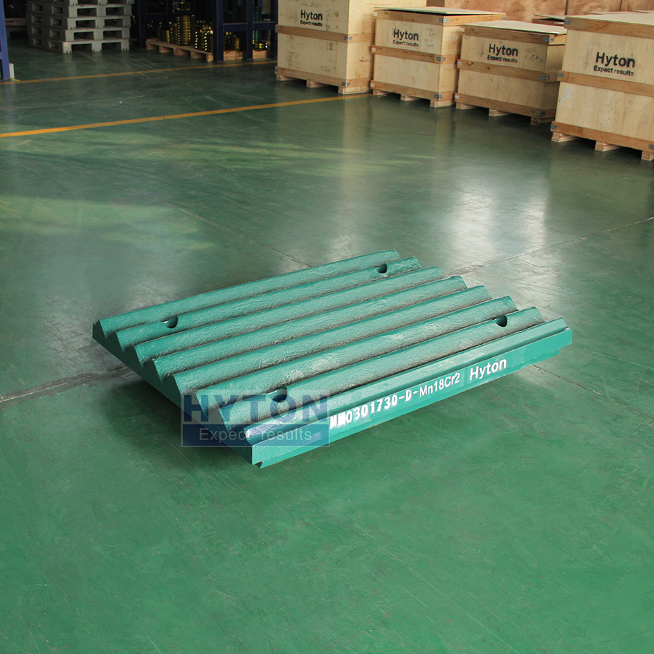 Wear Liner Movable Jaw Plate HT-MM0301730 for Metso C106 Jaw Crusher Machine