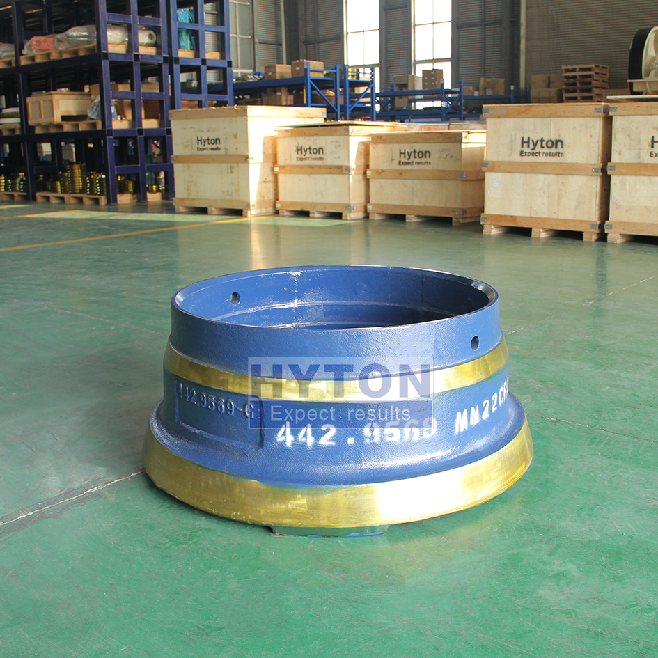 Apply to Sandvik CH420 Cone Crusher Wear Part Mn22Cr2 Bowl Liner HT-442.9569-03