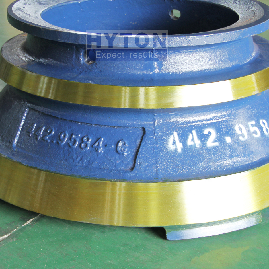 Mining Machine Liner Mn22Cr2 Concave HT-442.9584-03 Apply to Sandvik CH420 Cone Crusher 
