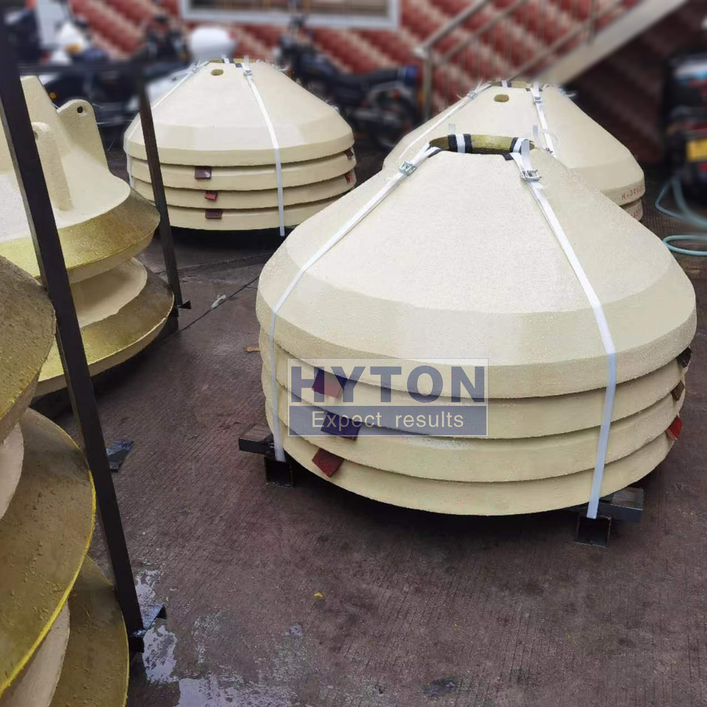 Wear Parts Mantle Liners Fit for Terex MVP450X Cone Crusher Machine 