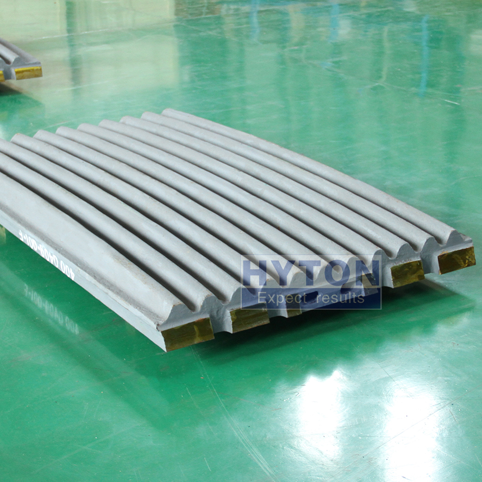 Fit for Sandvik CJ411/JM1108 Jaw Crusher Wear Part Fixed Corrugated Jaw Plate HT-400.0409-001