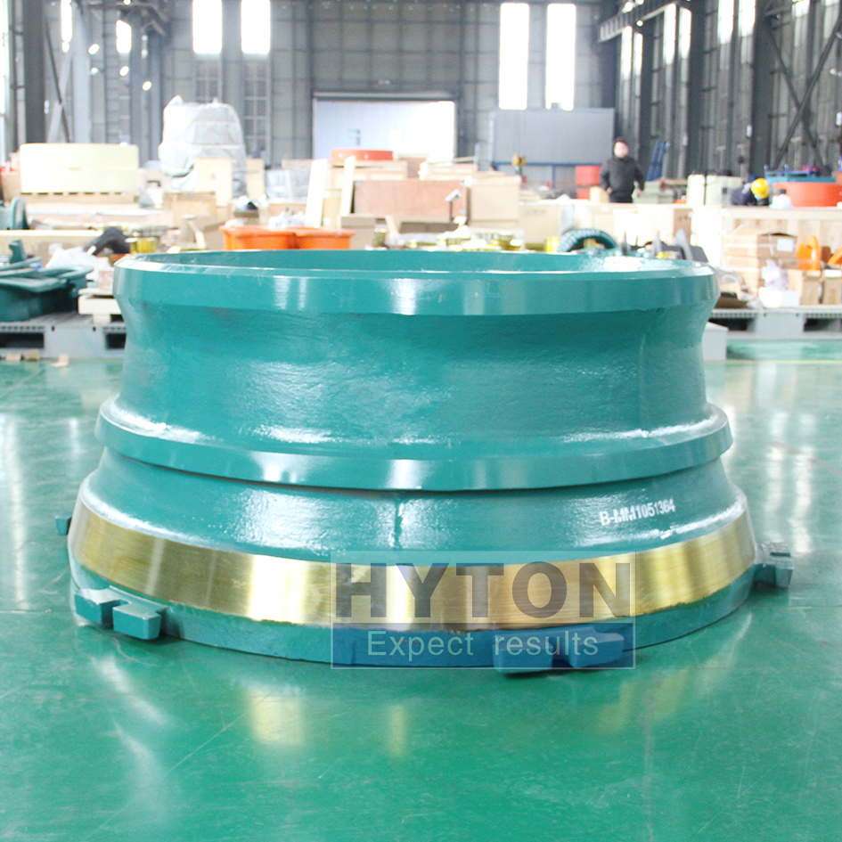 High Manganese Steel Parts Bowl Liners Apply to Metso GP330 Cone Crusher Machine
