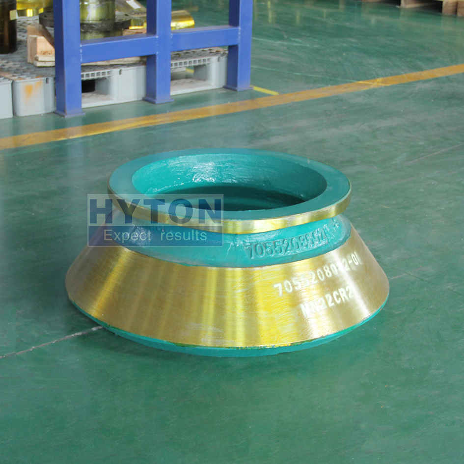 Wear Part Bowl Liner HT-7055208002 Apply to Metso HP100 Cone Crusher Machine