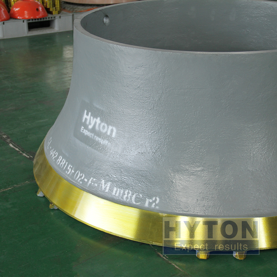Apply to Sandvik H6800 Cone Crusher Wear Liner Concave HT-442.8815-02