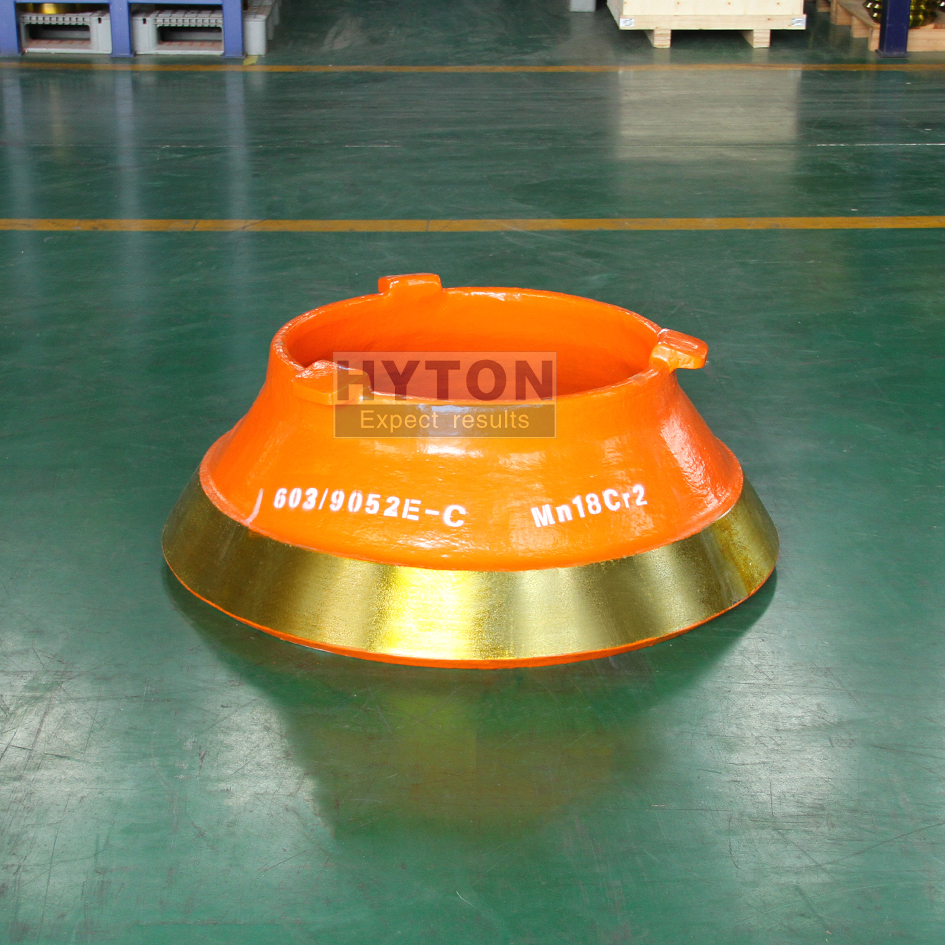 Wear Part Bowl Liner HT-603/9052E Apply to Pegson Maxtrack 1000 Terex TC1000 Cone Crusher