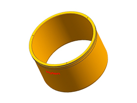 Apply To Sandvik CH420 H2800 Cone Crusher Replacement Parts Hydroset Cylinder Bushing