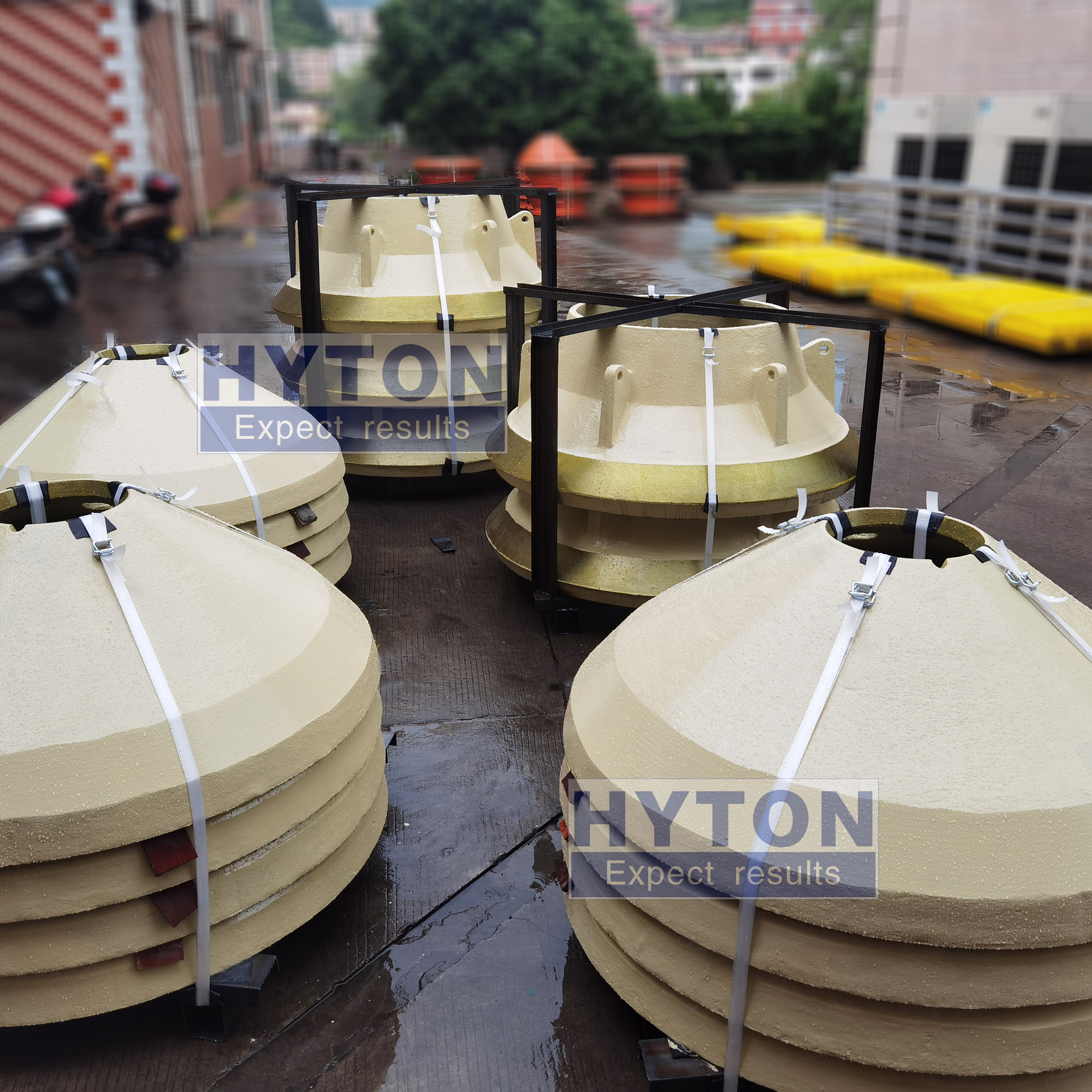 Wear Parts Mantle Liners Fit for Terex MVP450X Cone Crusher Machine 