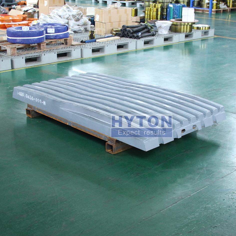Wear Part Fixed Jaw Plate HT-400.0436-001 Apply to Sandvik CJ412 Jaw Crusher 