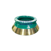 Mn18 Wear Parts Bowl Liners and Mantle Fit for Metso HP4 Cone Crusher 