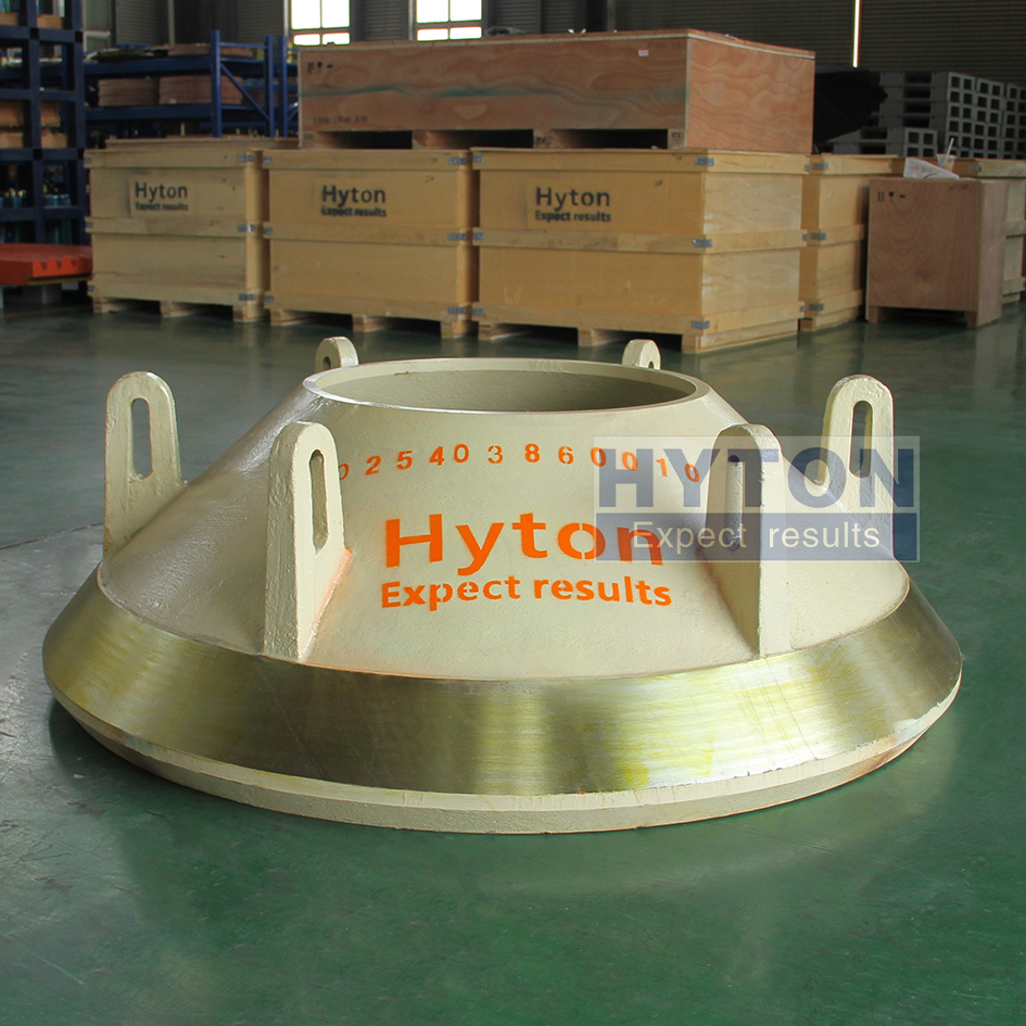 Mn18Cr2 Bowl Liner HT-02-540-386-0010 Apply to Terex Cedarapids RC54 Cone Crusher 