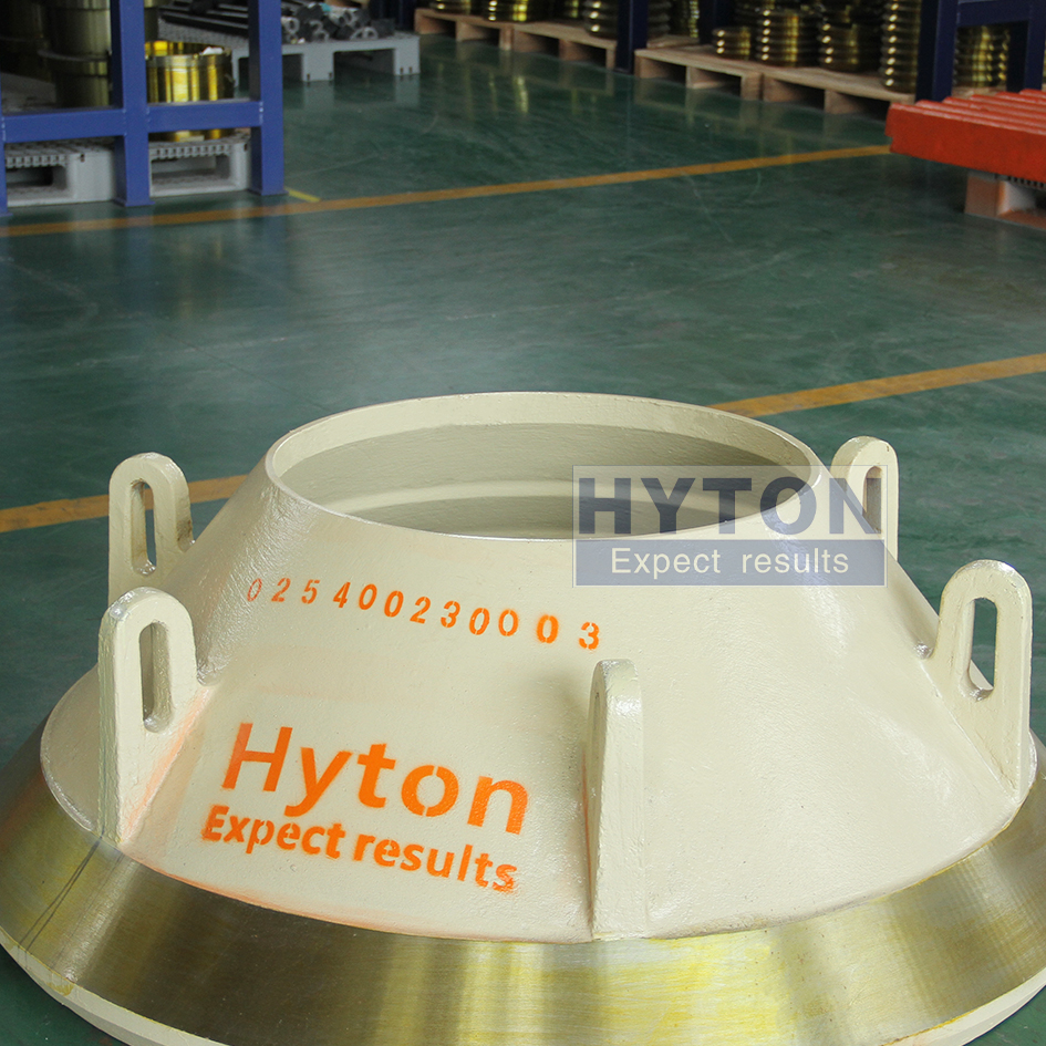 Fit for Terex Cedarapids RC54 Cone Crusher Wear Part Mn18Cr2 Bowl Liner HT-02-540-023-0003