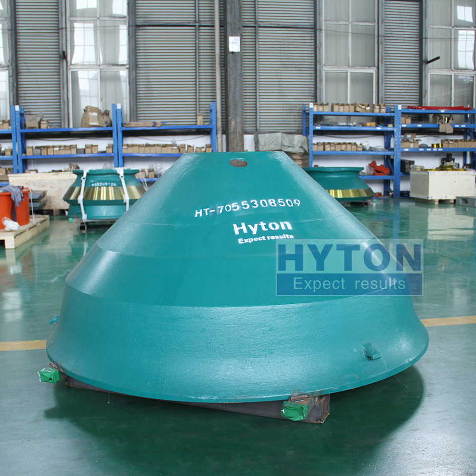 Fit for Metso HP500 Cone Crusher Wear Part Mn18Cr2 Mantle HT-7055308509