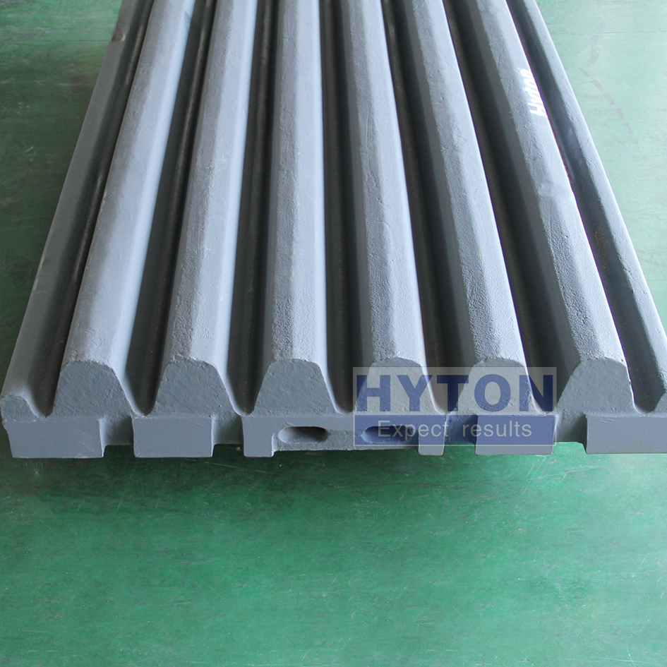 Fit for Sandvik JM1108 Jaw Crusher Wear Part Coarse Corrugated Jaw Plate HT- 400.0437-002