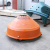 Mn18 Mantle with Titanium Carbide Inserts HT-N55209502 Fit for Metso HP6 Cone Crusher Machine 