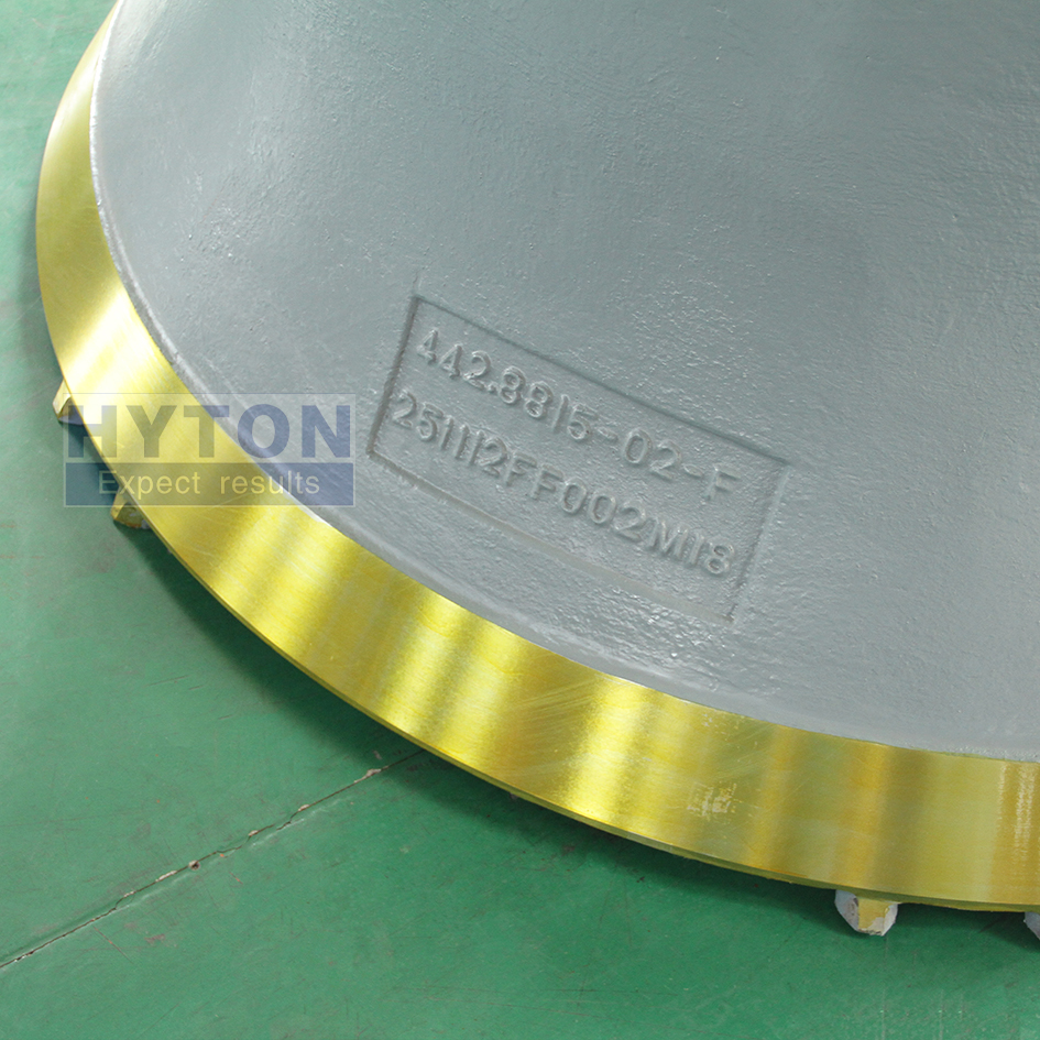 Apply to Sandvik H6800 Cone Crusher Wear Liner Concave HT-442.8815-02