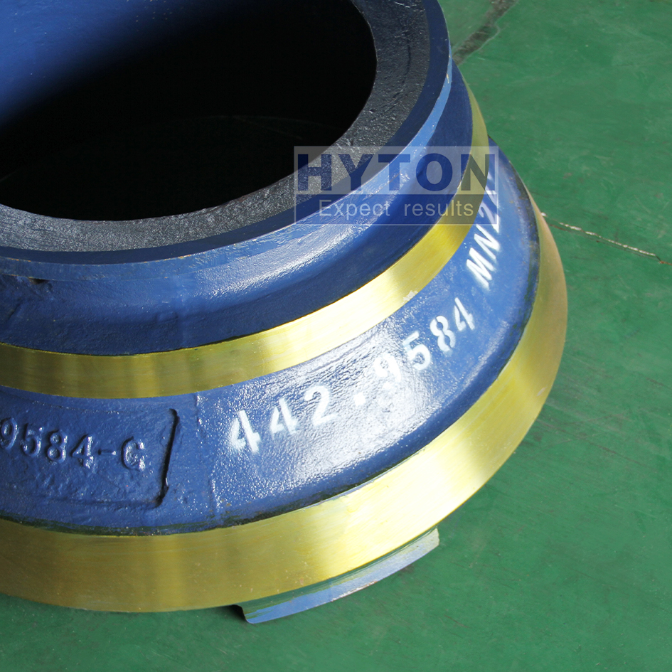 Mining Machine Liner Mn22Cr2 Concave HT-442.9584-03 Apply to Sandvik CH420 Cone Crusher 