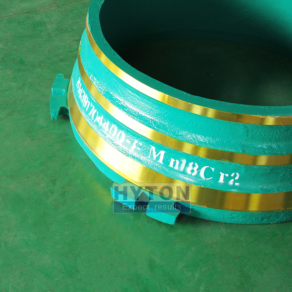 Wear Part Lower Concave HT-814391704400 Apply to Metso GP200S Cone Crusher