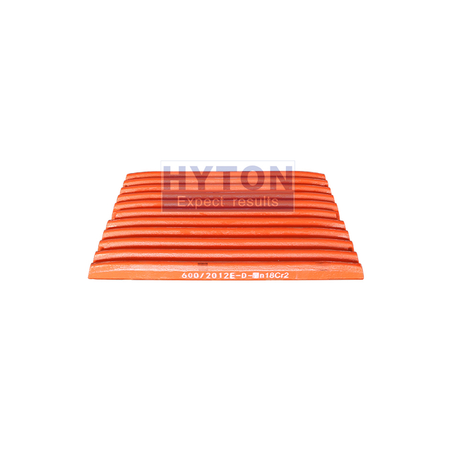 Wear Liner Movable Jaw Plate HT-600/2012E Fit for Pegson 1100x650 Terex XA400S Jaw Crusher 