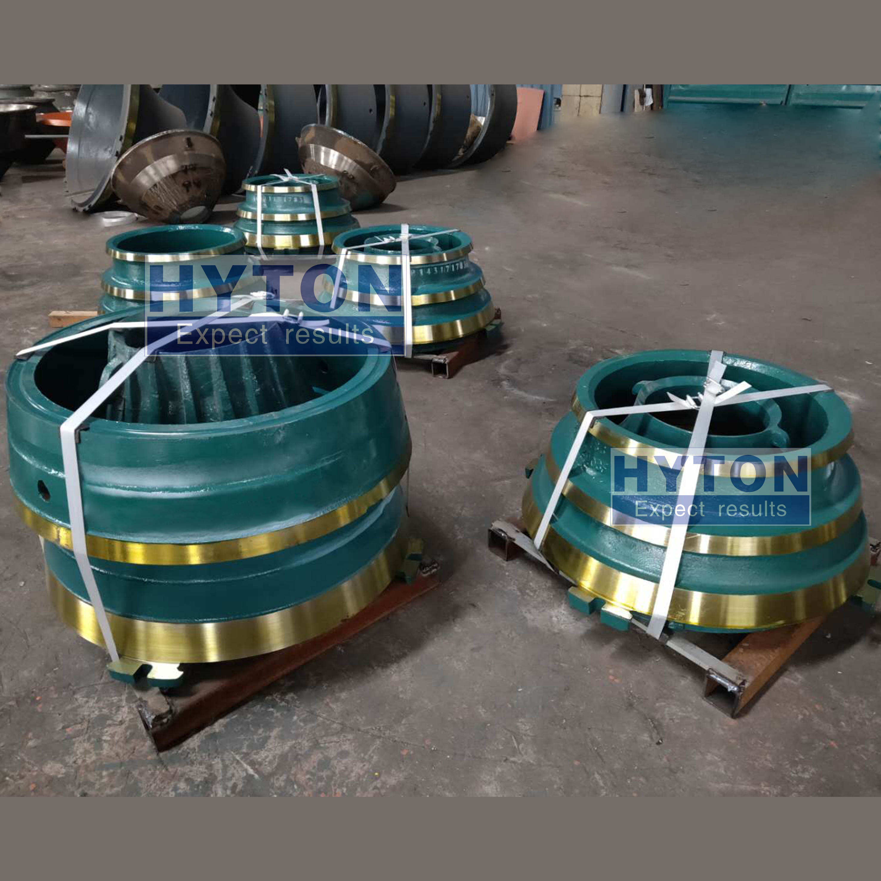 Apply to Metso GP100S Cone Crusher Wear Parts Concave and Mantle 