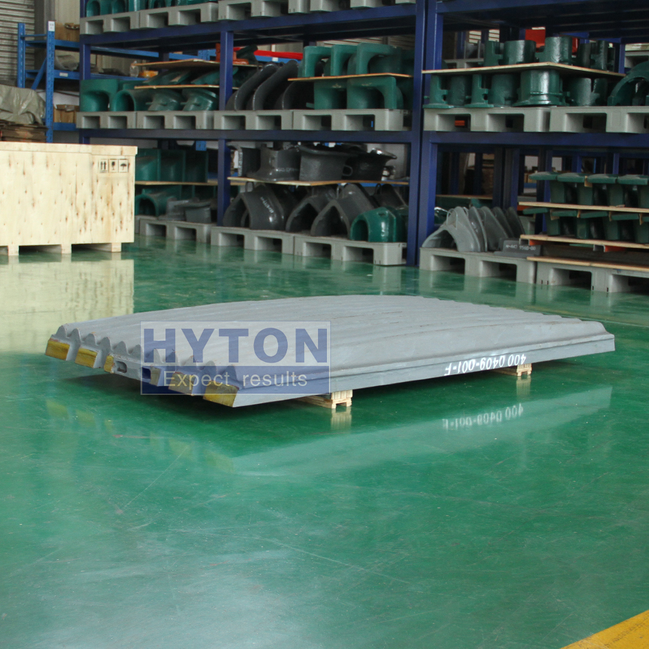 Fit for Sandvik CJ411/JM1108 Jaw Crusher Wear Part Fixed Corrugated Jaw Plate HT-400.0409-001