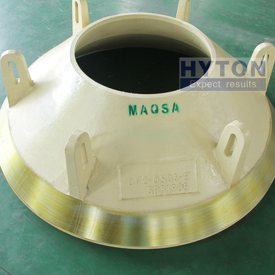 Mn18Cr2 Bowl Liner HT-02-540-386-0010 Apply to Terex Cedarapids RC54 Cone Crusher 