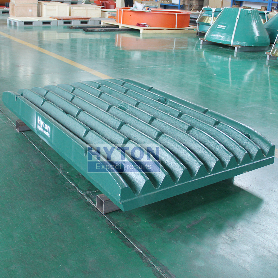 Fit for Metso C120 Jaw Crusher Wear Liner Mn18Cr2 Fixed Jaw Plate HT-MM0588280
