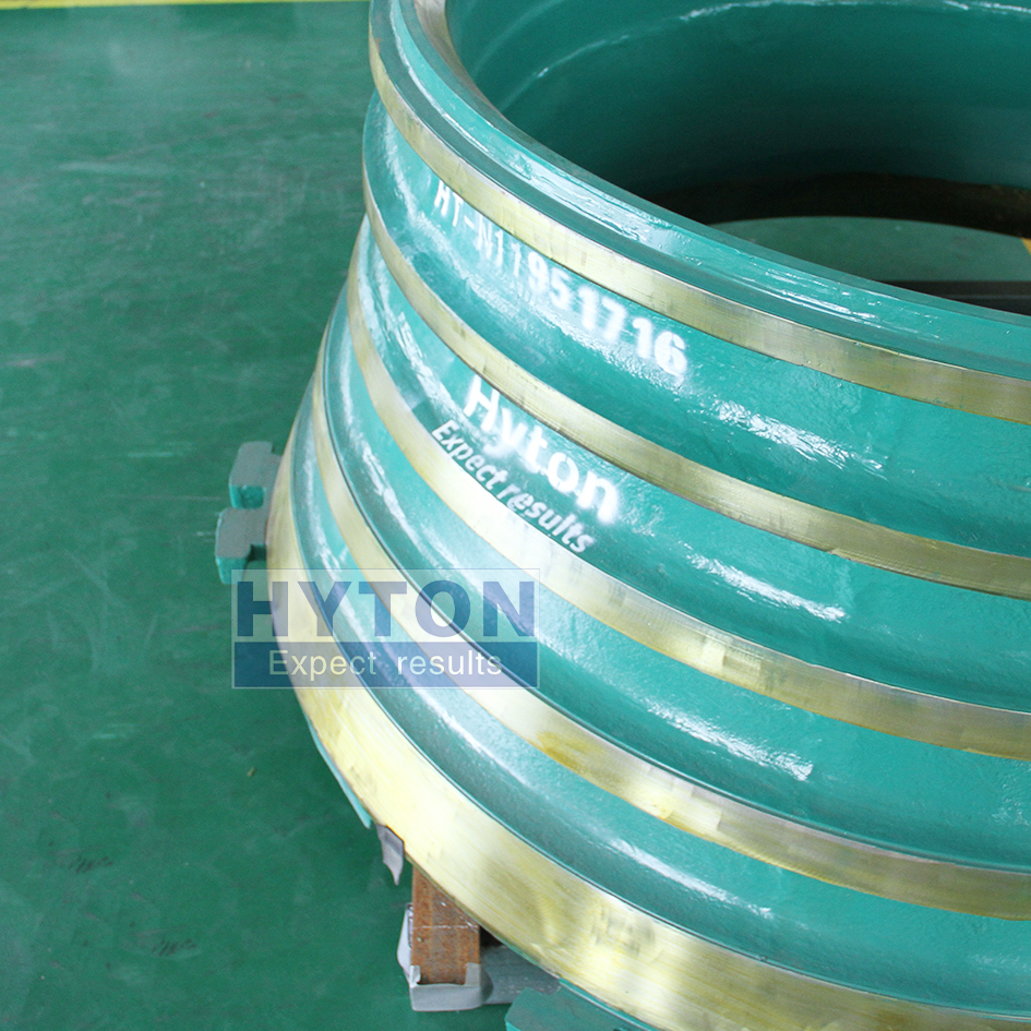 Apply to Metso GP550 Cone Crusher Wear Part Mn18Cr2 Bowl Liner HT-N11951716 